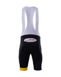 BONAVELO Pantaloni scurți de ciclism cu bretele - ASTANA 2017 - negru