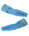 Încălzitoare de braț pentru ciclism - ASTANA 2018 - albastru deschis