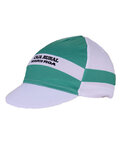 BONAVELO Șapcă de ciclism - CAJA RURAL 2018 - alb/turcoaz
