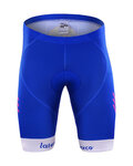 Pantaloni scurți de ciclism fără bretele - QUICKSTEP 2017 - albastru