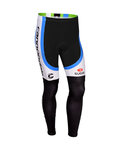 Pantaloni de ciclism lungi fără bretele - CANNONDALE 2013 WNT - negru/alb/albastru deschis