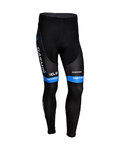 Pantaloni de ciclism lungi fără bretele - GARMIN 2013 WINTER - albastru/negru