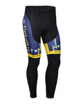 Pantaloni de ciclism lungi fără bretele - SAXO BANK 2013 WNT - albastru/galben/negru