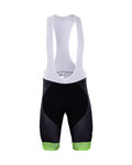 Pantaloni scurți de ciclism cu bretele - CANNONDALE 2018 - negru/verde