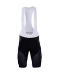 BONAVELO Pantaloni scurți de ciclism cu bretele - MOVISTAR 2018 - negru
