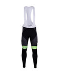 Pantaloni de ciclism lungi cu bretele - CANNONDALE 2018 WNT - verde/negru