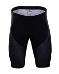Pantaloni scurți de ciclism fără bretele - MOVISTAR 2018 - negru
