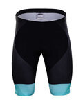 Pantaloni scurți de ciclism fără bretele - BORA 2018 - verde/negru