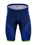Pantaloni scurți de ciclism fără bretele - BAHRAIN MERIDA 2018 - albastru