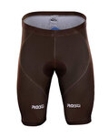 Pantaloni scurți de ciclism fără bretele - AG2R 2018 - maro