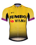 BONAVELO Tricou de ciclism cu mânecă scurtă - JUMBO-VISMA 2019 - galben