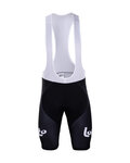 BONAVELO Pantaloni scurți de ciclism cu bretele - LOTTO SOUDAL 2019 - negru