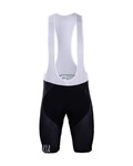 BONAVELO Pantaloni scurți de ciclism cu bretele - SLOVAKIA 2019 - negru