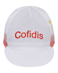 BONAVELO Șapcă de ciclism - COFIDIS 2020 - roșu/alb