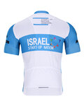 BONAVELO Tricou de ciclism cu mânecă scurtă - ISRAEL 2020 - albastru/alb