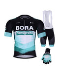 BONAVELO Mega set de ciclism - BORA 2020 - alb/verde/negru
