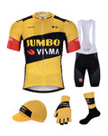 BONAVELO Mega set de ciclism - JUMBO-VISMA 2020 - negru/galben