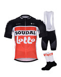 BONAVELO Mega set de ciclism - LOTTO SOUDAL 2020 - roșu/alb/negru