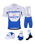 BONAVELO Mega set de ciclism - QUICKSTEP 2020 - albastru/galben
