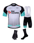 BONAVELO Mega set de ciclism - BIKE EXCHANGE 2021 - albastru/alb/negru