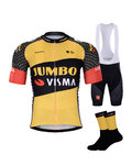 BONAVELO Mega set de ciclism - JUMBO-VISMA 2022 - negru/galben