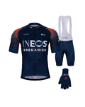 BONAVELO Mega set de ciclism - INEOS GRENADIERS '22 - albastru/roșu