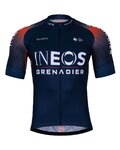 BONAVELO Tricoul și pantaloni scurți de ciclism - INEOS GRENADIERS '22 - albastru/roșu