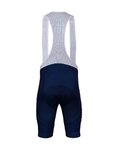 BONAVELO Pantaloni scurți de ciclism cu bretele - QUICKSTEP 2022 - albastru