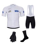 BONAVELO Mega set de ciclism - TOUR DE FRANCE 2025 - alb/albastru/negru