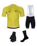 BONAVELO Mega set de ciclism - TOUR DE FRANCE 2025 - negru/galben