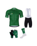 BONAVELO Mega set de ciclism - TOUR DE FRANCE 2025 - verde/negru