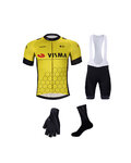 BONAVELO Mega set de ciclism - JUMBO-VISMA 2025 - negru/galben