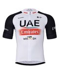 BONAVELO Tricou de ciclism cu mânecă scurtă - UAE 2023 - alb/roșu/negru