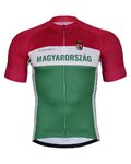 BONAVELO Mega set de ciclism - HUNGARY - verde/roșu/alb/negru