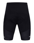 BONAVELO Pantaloni scurți de ciclism fără bretele - TEAM KIDS - negru