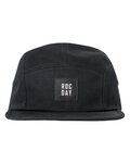 ROCDAY Șapcă de ciclism - 5 PANEL - negru