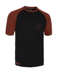 ROCDAY Tricou de ciclism cu mânecă scurtă - ROOST - roșu/negru