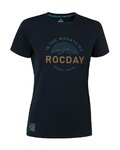ROCDAY Tricou de ciclism cu mânecă scurtă - MONTY LADY - albastru