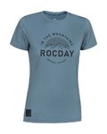 ROCDAY Tricou de ciclism cu mânecă scurtă - MONTY LADY - albastru