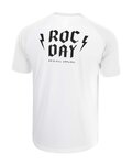ROCDAY Tricou de ciclism cu mânecă scurtă - PARK - alb