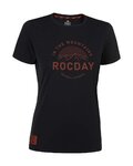 ROCDAY Tricou de ciclism cu mânecă scurtă - MONTY LADY - roșu/negru