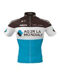 ROSTI Tricou de ciclism cu mânecă scurtă - AG2R 2020 - albastru/maro/alb