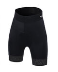 SANTINI Pantaloni scurți de ciclism fără bretele - GS KIDS - negru