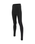 SANTINI Pantaloni de ciclism lungi fără bretele - ALBA WINTER LADY - negru