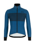 SANTINI Jachetă termoizolantă de ciclism - COLORE - albastru