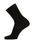 SANTINI Șosete clasice de ciclism - WOOL SOCKS - negru