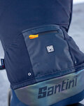 SANTINI Jachetă termoizolantă de ciclism - VEGA XTREME - albastru