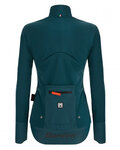 SANTINI Jachetă termoizolantă de ciclism - VEGA EXTREME LADY - verde