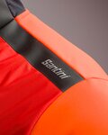 SANTINI Jachetă termoizolantă de ciclism - VEGA ABSOLUTE - portocaliu