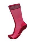 SANTINI Șosete clasice de ciclism - CLASSE - roșu